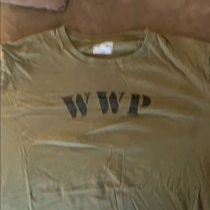 Wounded warrior project tee shirt